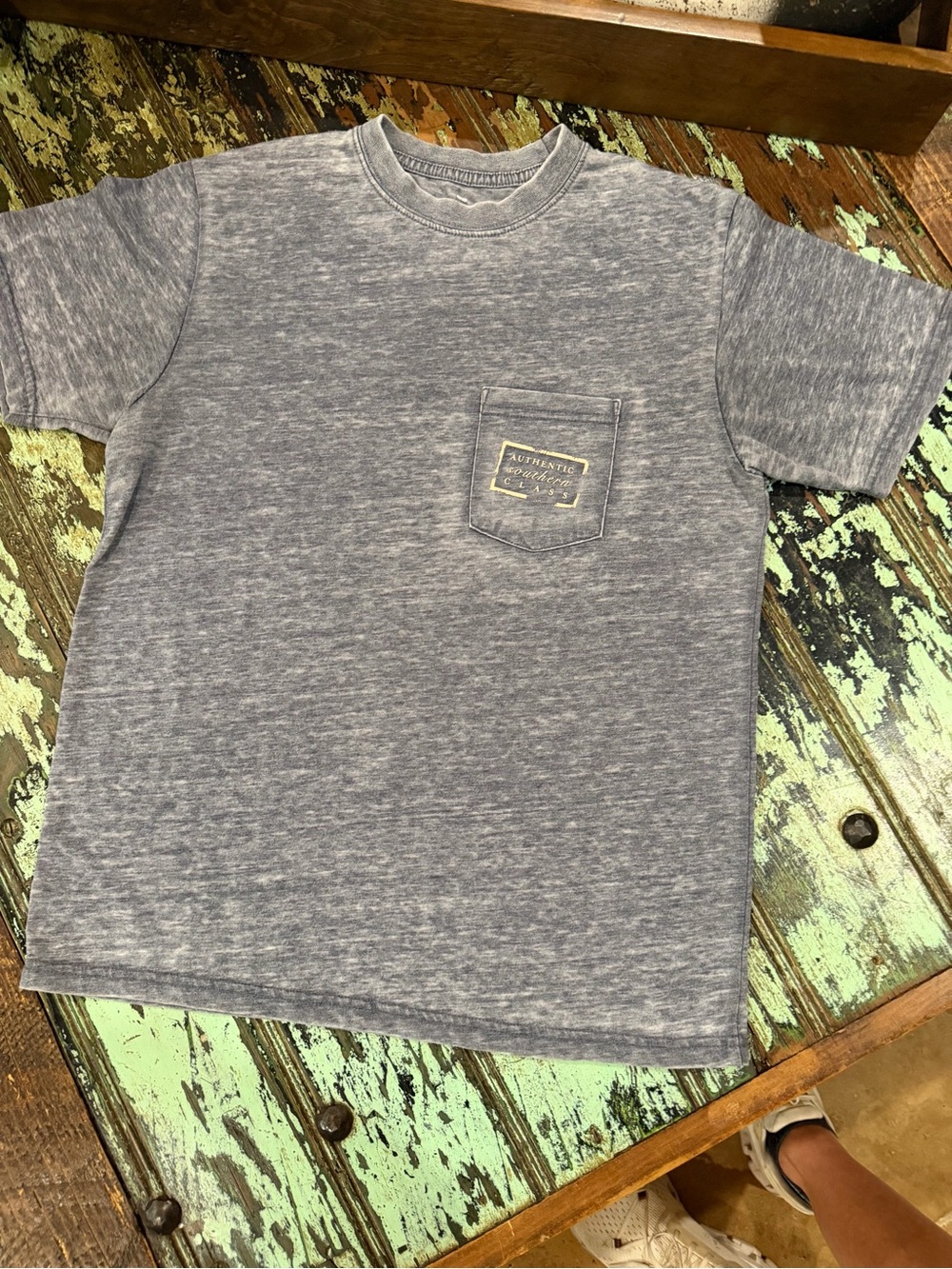 Boys Large Southern Tide T-shirt - Heather Gray